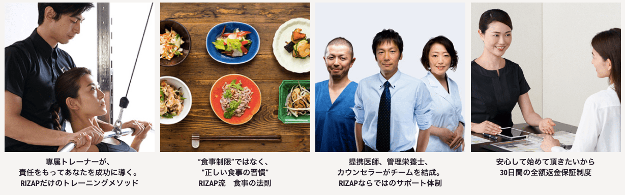 RIZAP(ライザップ)の特徴画像1